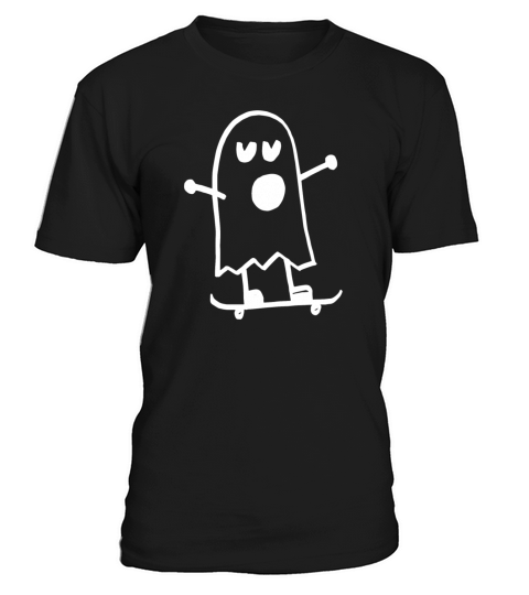 Brand Steinkrone Design Ghost Skateboard T-Shirt Unisex