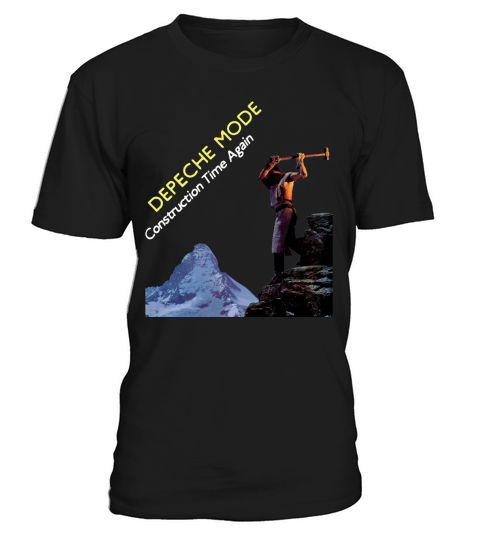 Depeche Mode, Construction Time Again Album T-Shirt Unisex