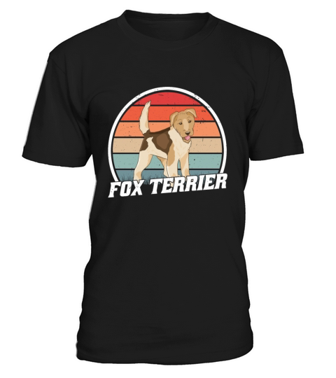 Fox Terrier Vintage Wirehaired Pointer Retro T-Shirt Unisex