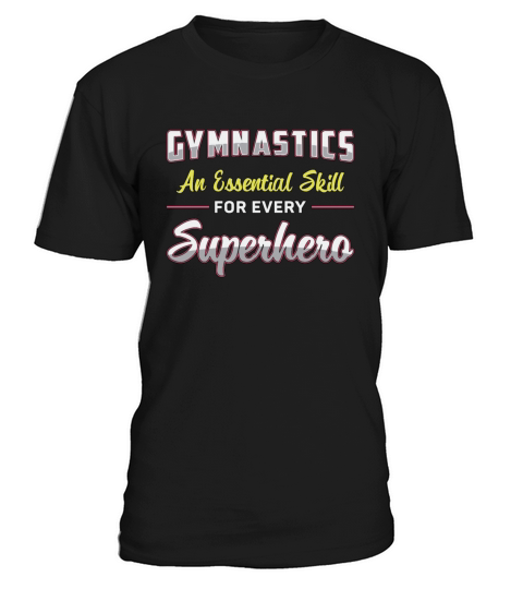 Gymnastics Superhero Acrobat Bars Beam Gymnast T-Shirt Unisex