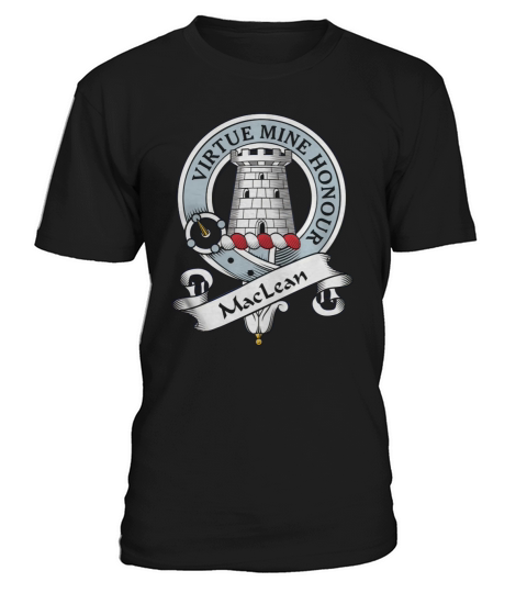 MacLean Clan Badge Scottish Clan Badges T-Shirt Unisex