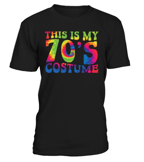 This Is My 70s Costume 1970 Vintage Party 1970s T-Shirt Unisex