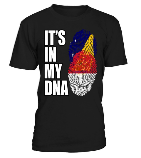 Tokelauan And Indonesian Mix Heritage DNA Flag T-Shirt Unisex