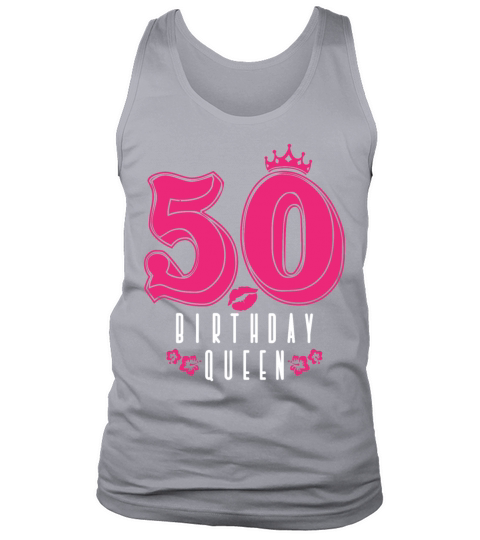 50th Birthday 50 Fifty Fiftieth Age Anniversary Tank Top Unisex