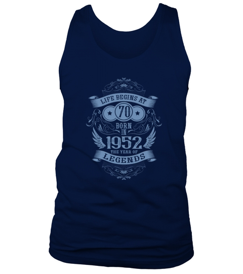 70th Birthday Gifts Vintage 1952 Sayings Tank Top Unisex