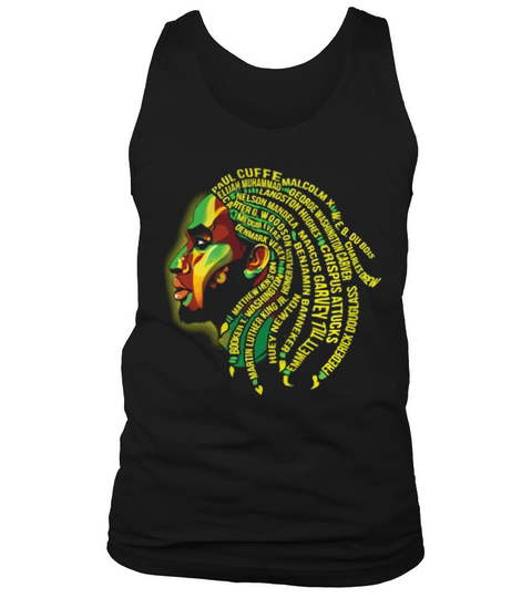 BLACK MAN HISTORY T SHIRT Tank Top Unisex