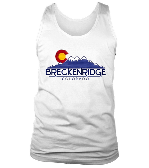 Breckenridge Colorado Wood Mountains Tank Top Unisex