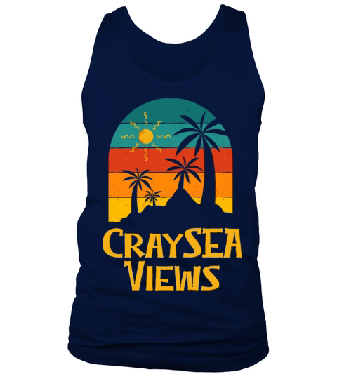 Craysea Views Beach Summer Ocean Tropical Tank Top Unisex