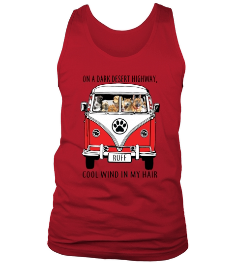 Dark Desert Highway Dog Feel Cool Wind In My Hair Coffee Mug Tank Top Unisex