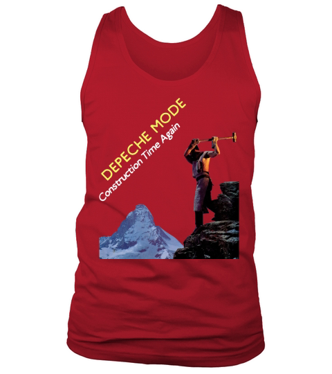 Depeche Mode, Construction Time Again Album Tank Top Unisex