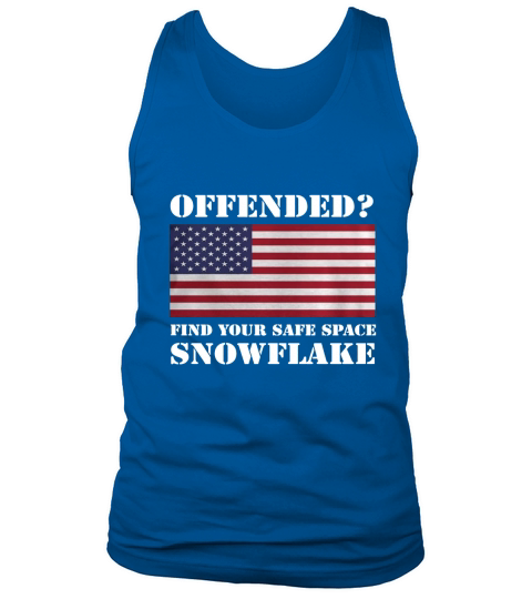 Find Your Safe Space Snowflake Hoodie - Pro Trump Sweatshirt Tank Top Unisex