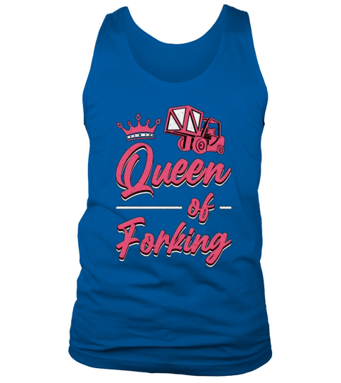 Forklift Operator Queen Of Forking Forklift Driver Tank Top Unisex
