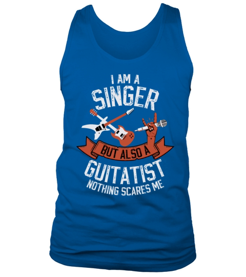 gift singer guitarist vintage guitar Tank Top Unisex