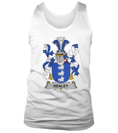 Healey Family Crest Irish Family Crests II Tank Top Unisex