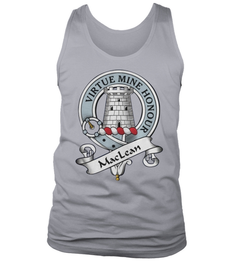MacLean Clan Badge Scottish Clan Badges Tank Top Unisex