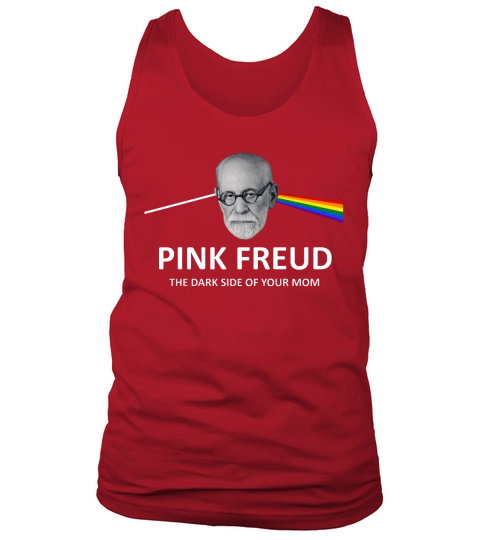 PINK FREUD DARK SIDE OF YOUR MOM Tank Top Unisex