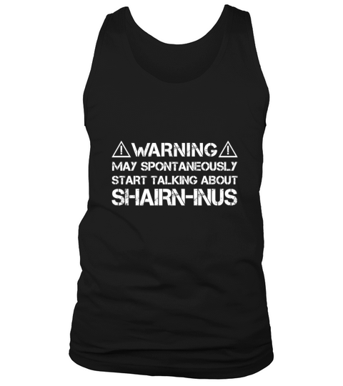 Shairn-Inu Warning Tank Top Unisex