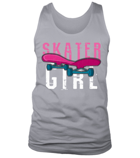 Skating Boarding Skate Skateboard Skater Girl Tank Top Unisex