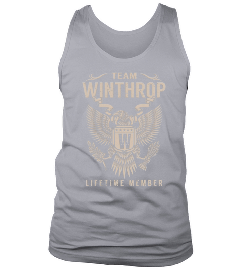Team WINTHROP Lifetime Member Name Shirts Tank Top Unisex