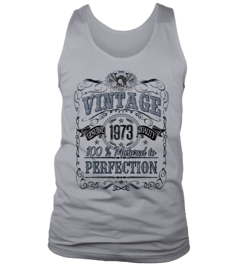 Vinage 1973 birthday year of birth 1973 gift Tank Top Unisex