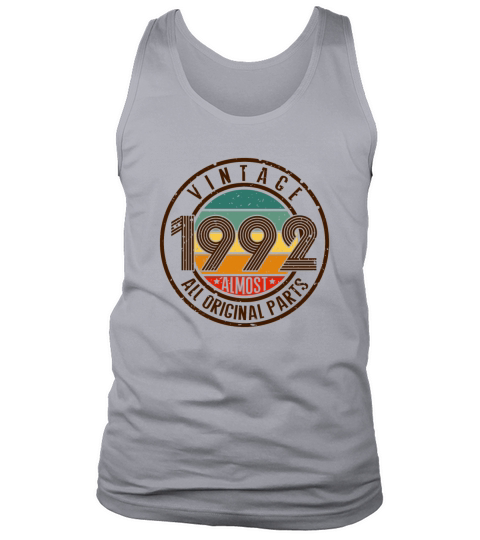 Vintage 1992 30th Years Old Tank Top Unisex