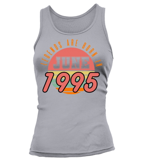 1995 vintage born in June gift Tank top Woman