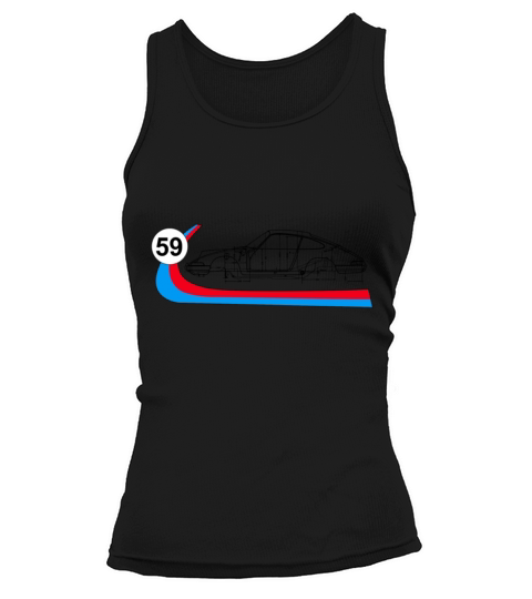 59 Vintage 911 Racing Tank top Woman