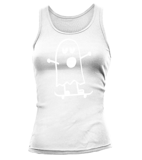 Brand Steinkrone Design Ghost Skateboard Tank top Woman