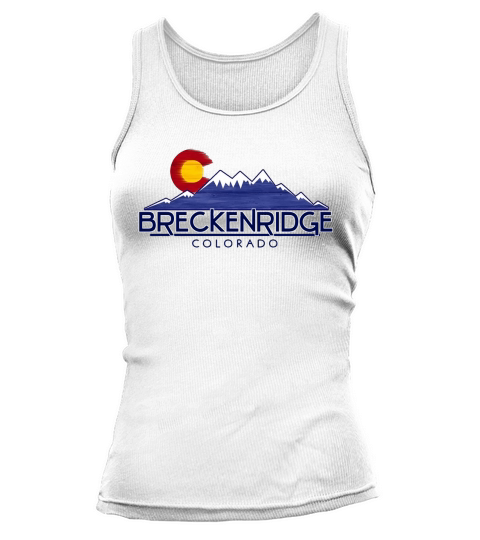 Breckenridge Colorado Wood Mountains Tank top Woman