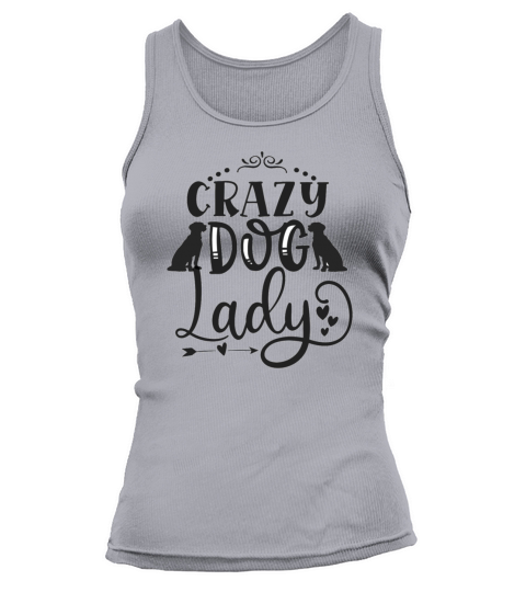 Crazy Dog Lady Tank top Woman