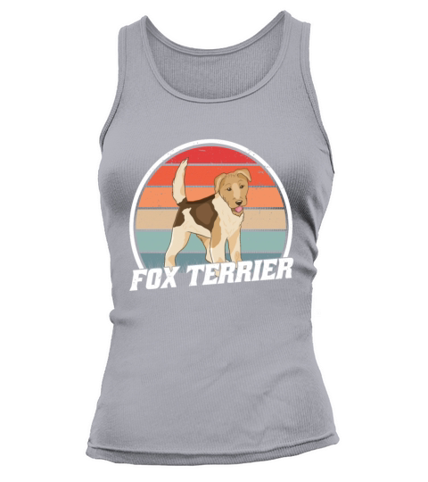 Fox Terrier Vintage Wirehaired Pointer Retro Tank top Woman