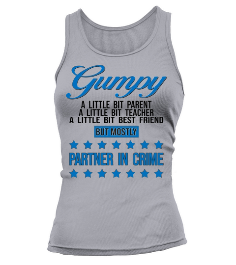 Funny Gumpy Partner In Crime 2020 Tank top Woman