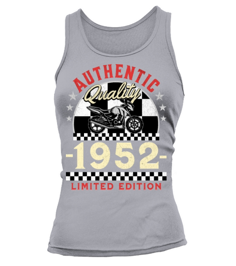 Happy 70th Birthday Biker 70 Years Old Vintage Tank top Woman