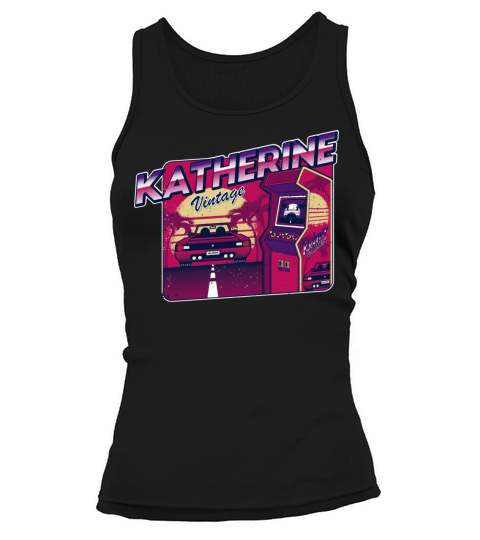 Katherine - Personalized Vintage Gamer 80s 90s Tank top Woman