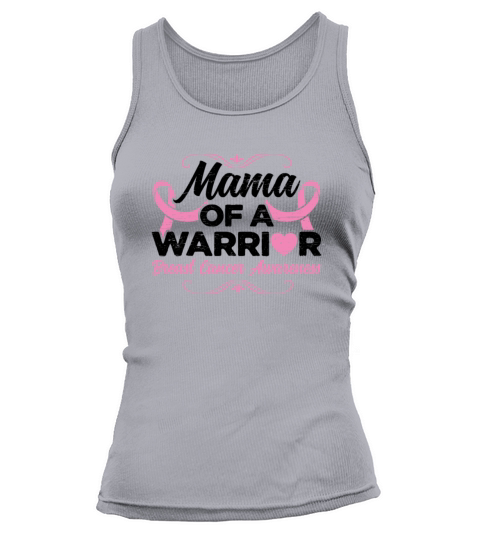 Mama Of A Warrior Pink Ribbon - Breast Cancer Tank top Woman