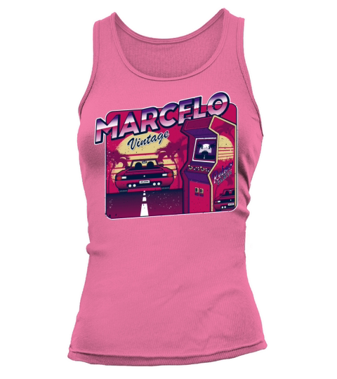 Marcelo - Personalized Vintage Gamer 80s 90s Tank top Woman