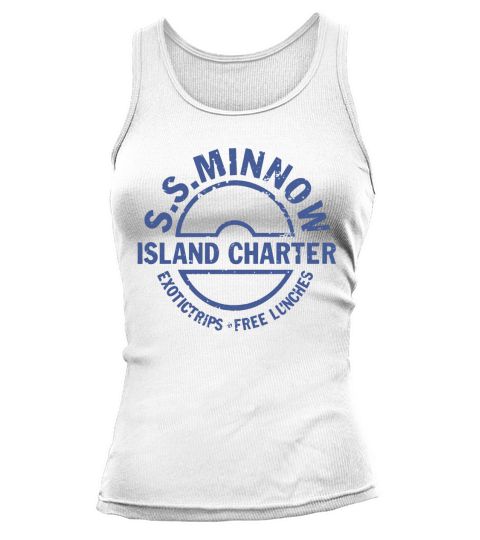 S S Minnow Island charter exotic trips free lunches t-shirts Tank top Woman