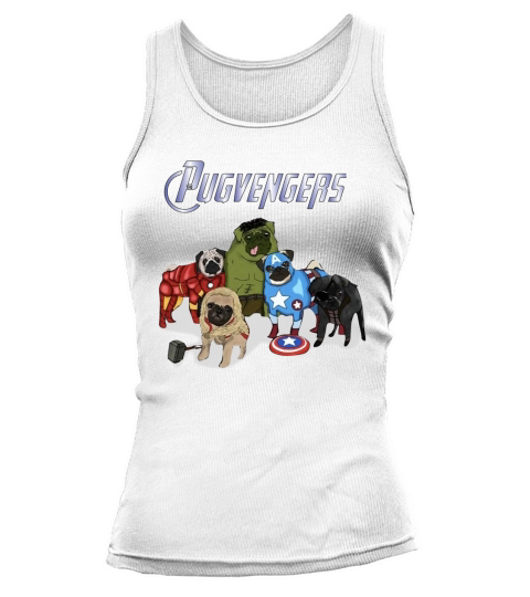 The Pugvengers Tank top Woman