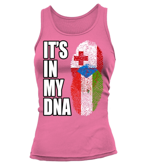 Tongan And Equatorial Guinean Mix Heritage DNA Fla Tank top Woman