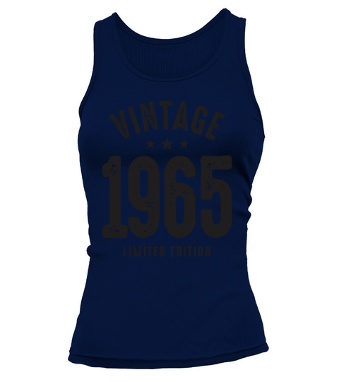Vintage Born in 1965 - 57th Birthday Tank top Woman