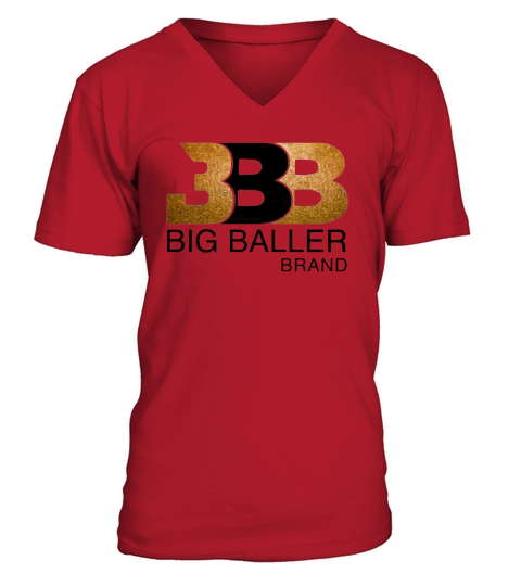 BBB Big Baller Brand Tee Shirt V-Neck T-shirt