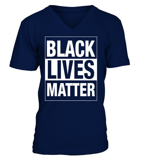 BLACK LIVES MATTER V-Neck T-shirt