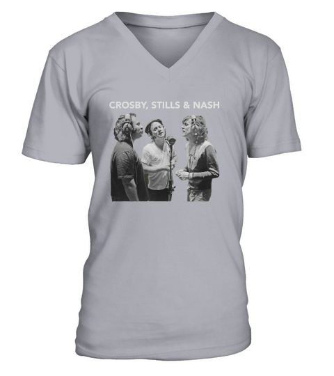 Crosby Stills and Nash Tshirt V-Neck T-shirt