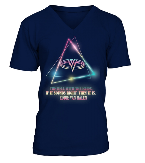 Eddie Van Halen Quote V-Neck T-shirt