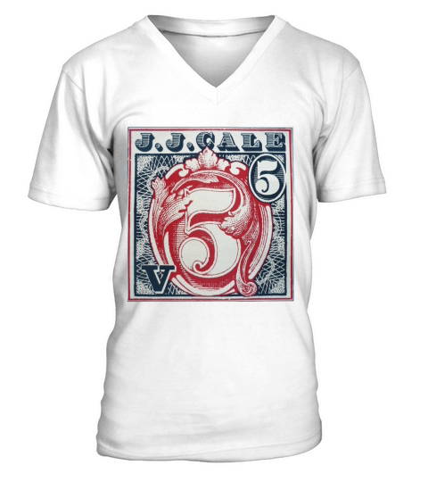 JJ Cale 5 Album V-Neck T-shirt
