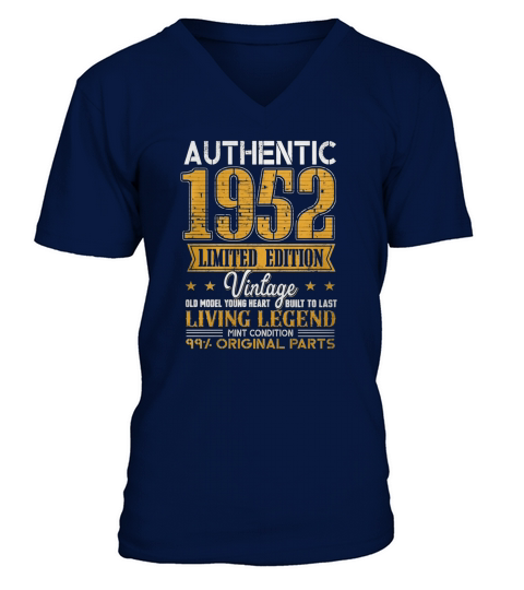 Legends Vintage Made In 1952 V-Neck T-shirt