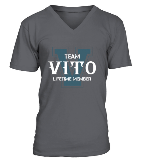 VITO Shirts - Team VITO Lifetime Member Name Shirts V-Neck T-shirt