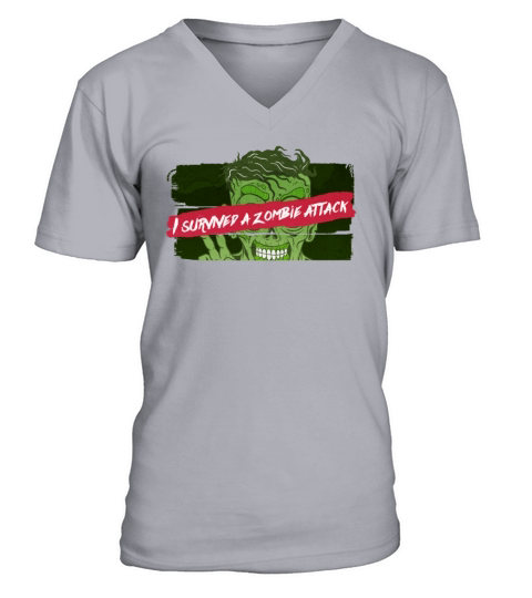 Zombies V-Neck T-shirt