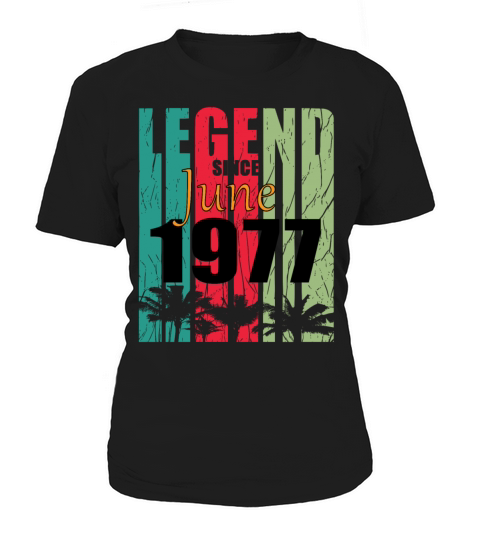 1977 vintage born in June gift Women's T-Shirt