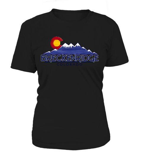 Breckenridge Colorado Wood Mountains Women's T-Shirt